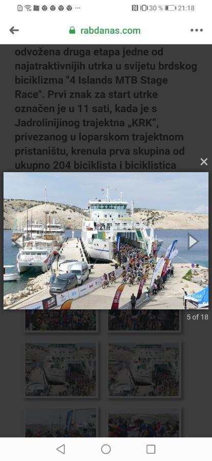 Apartmani Ana I Predrag Lopar Buitenkant foto